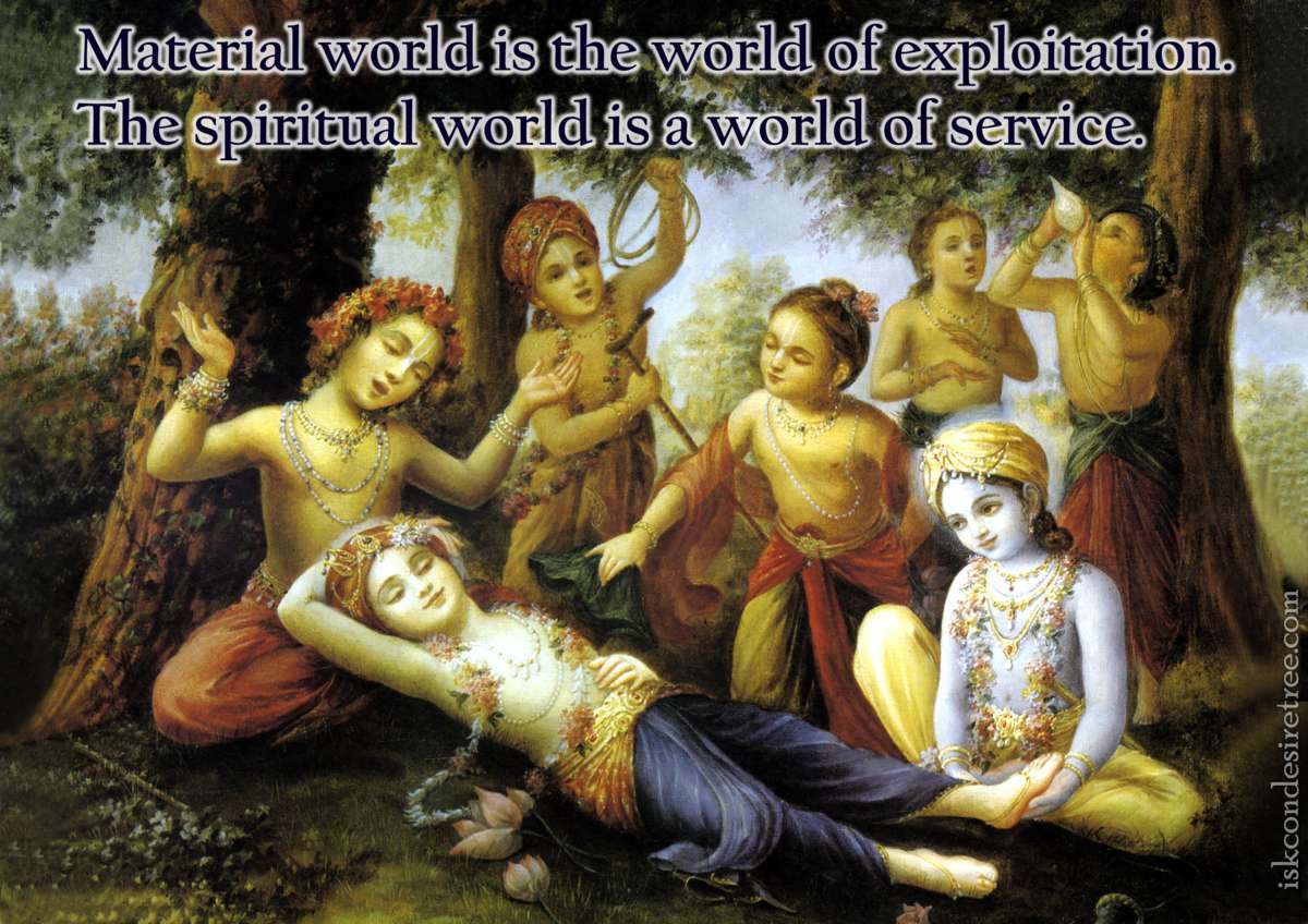 Bhakti Charu Swam on Spiritual World