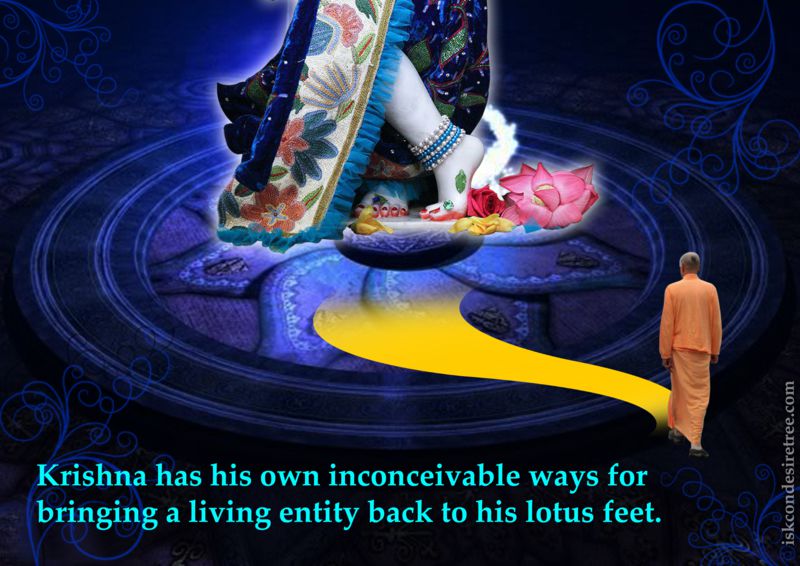 Bhakti Charu Swami on Krishna's Lotus Feet