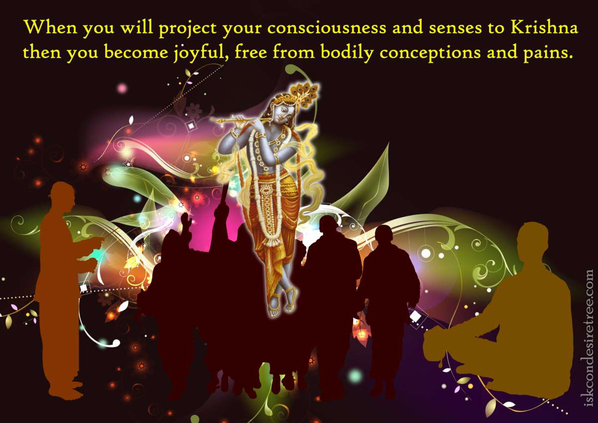 Bhakti Charu Swami on Projecting Consciousness and Senses to Krishna