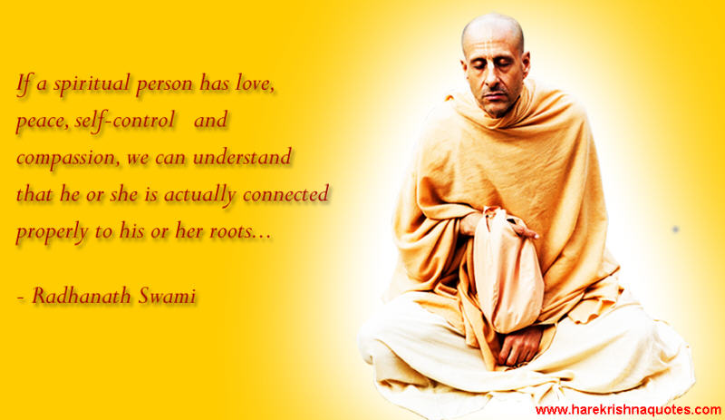 Radhanath Swami on Qualities of a Spiritual Person