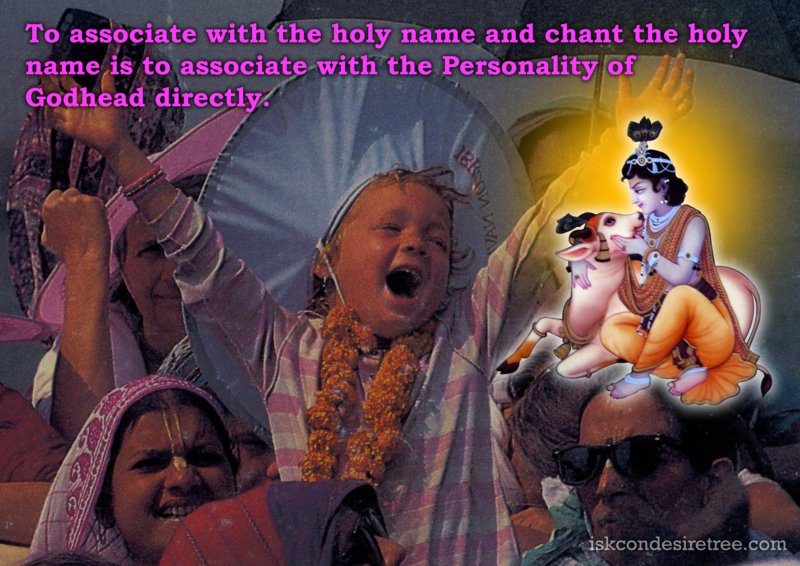Srila Prabhupada on Associating With The Supreme Lord Directly