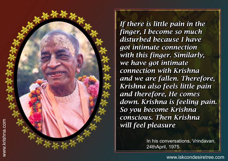Quotes by Srila Prabhupada on Connection With Krishna