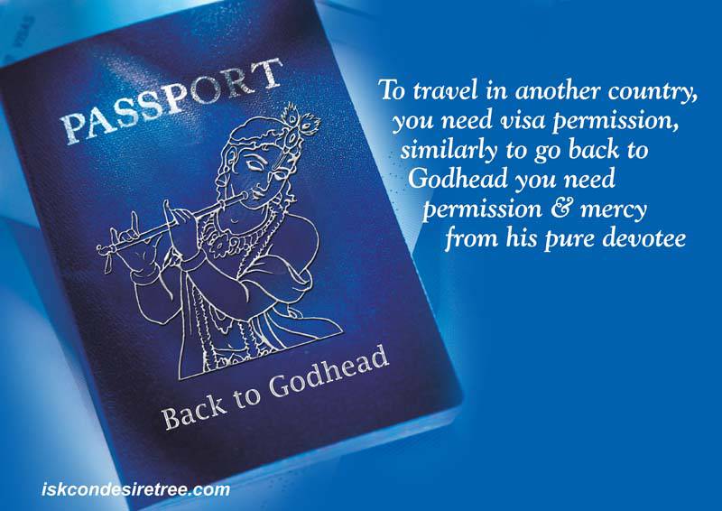 Quotes by Srila Prabhupada on Eligibility For Going Back To Godhead