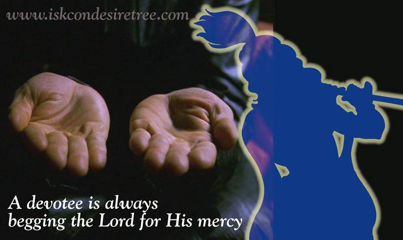 Quotes by Srila Prabhupada on Lord's Mercy