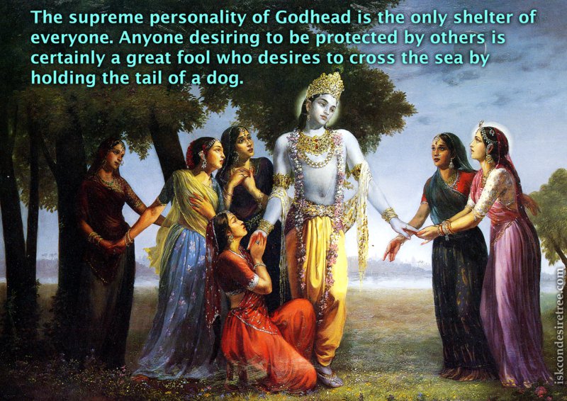 Srimad Bhagavatam on Supreme Personality of Godhead – The Only Shelter of Everyone