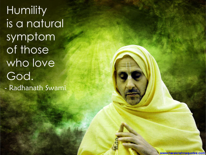 Radhanath Swami on Humility