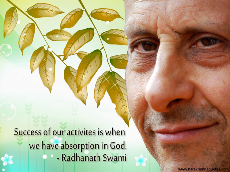 Radhanath Swami on Success