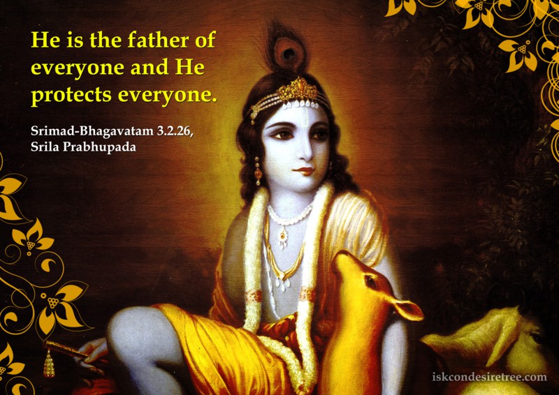 Srila Prabhupada on Lord Krishna Everyone's Protector