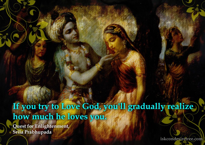 Srila Prabhupada on Loving God