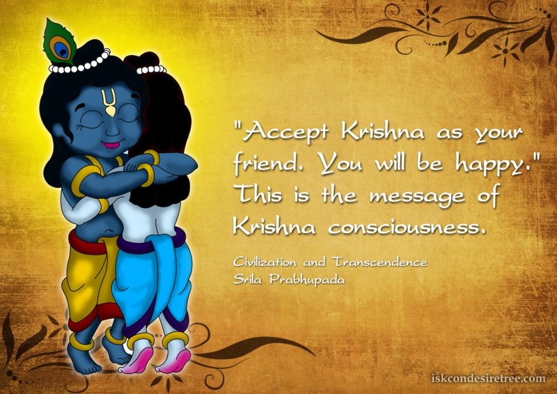 Srila Prabhupada on Message of Krishna Consciousness