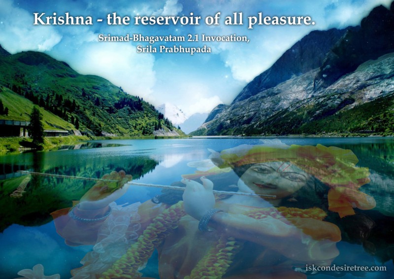 Srila Prabhupada on Reservoir of All Pleasure