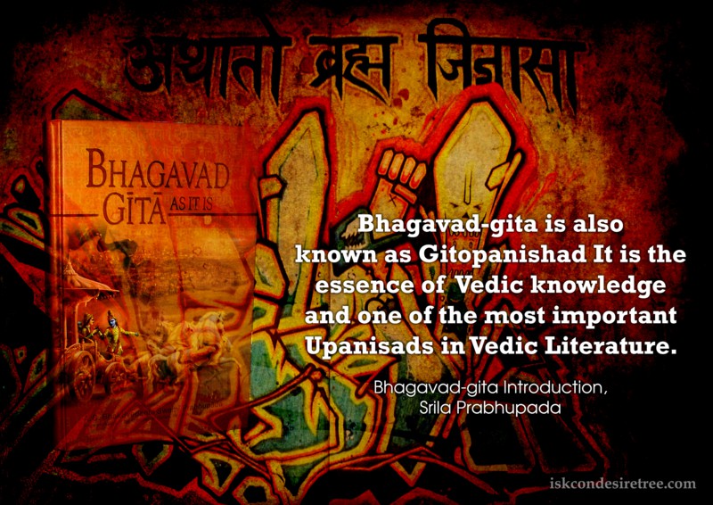 Srila Prabhupada on Significance of Bhagavad Gita