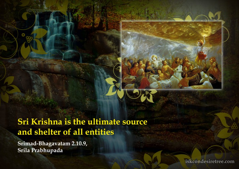 Srila Prabhupada on Ultimate Shelter of All Entities