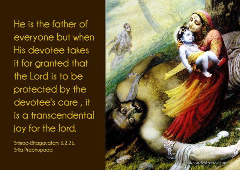 Srila Prabhupada on A Transcendental Joy For The Lord