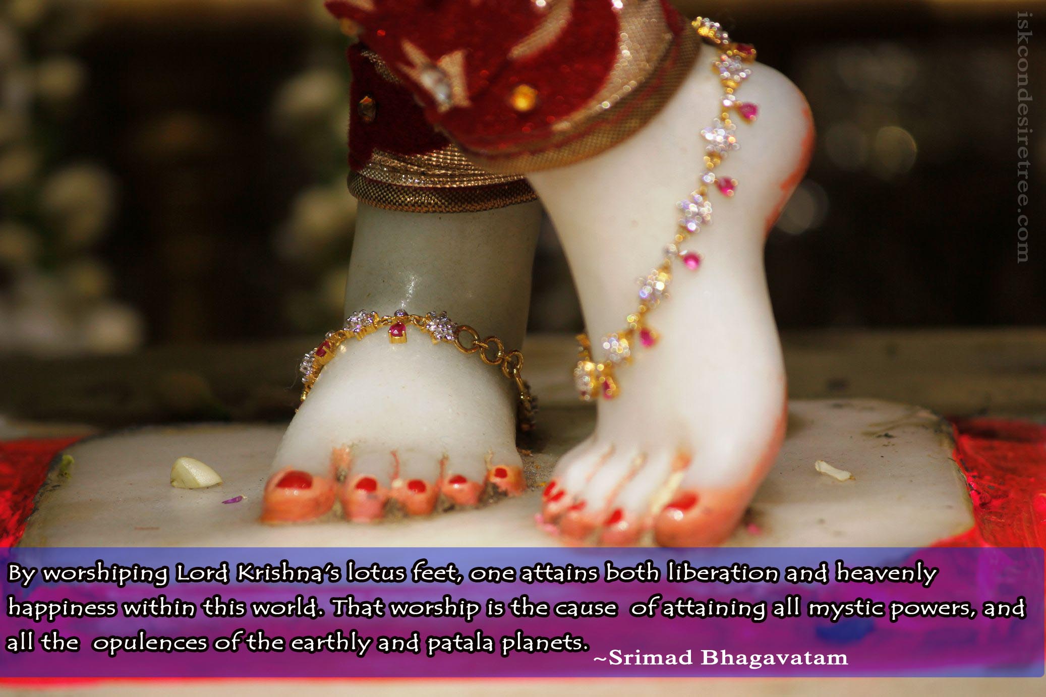 Lotus Feet of Krishna