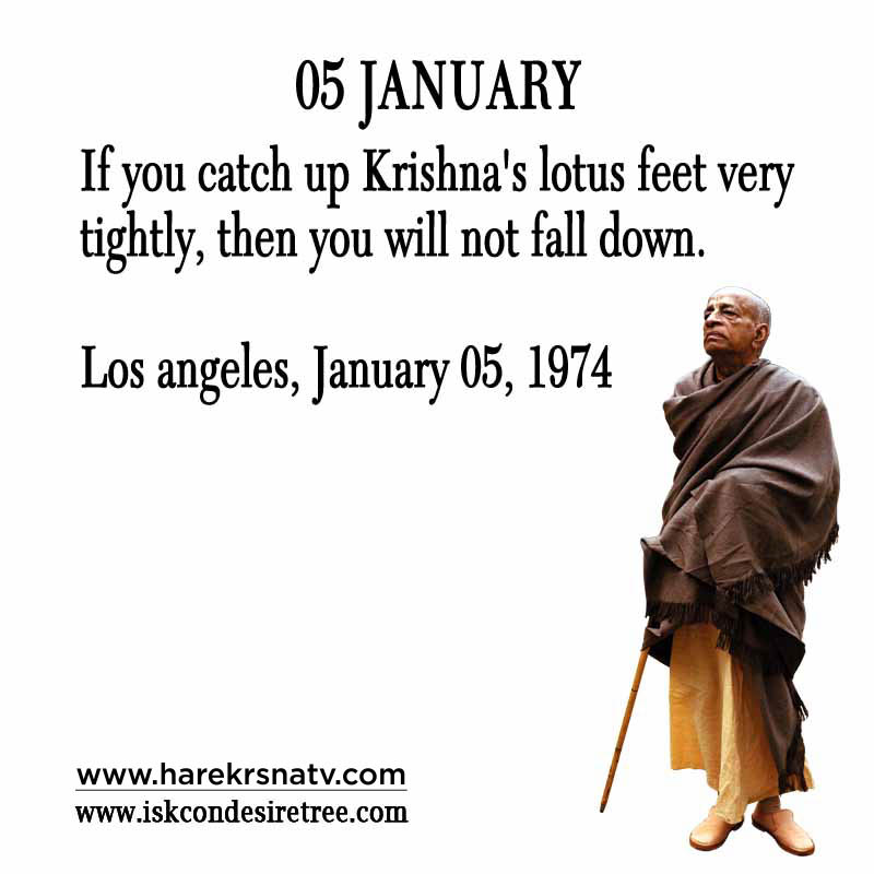 Prabhupada Quotes For The Month of January 05